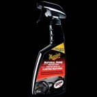 A black spray bottle of Meguiar's® Natural Shine Protectant.